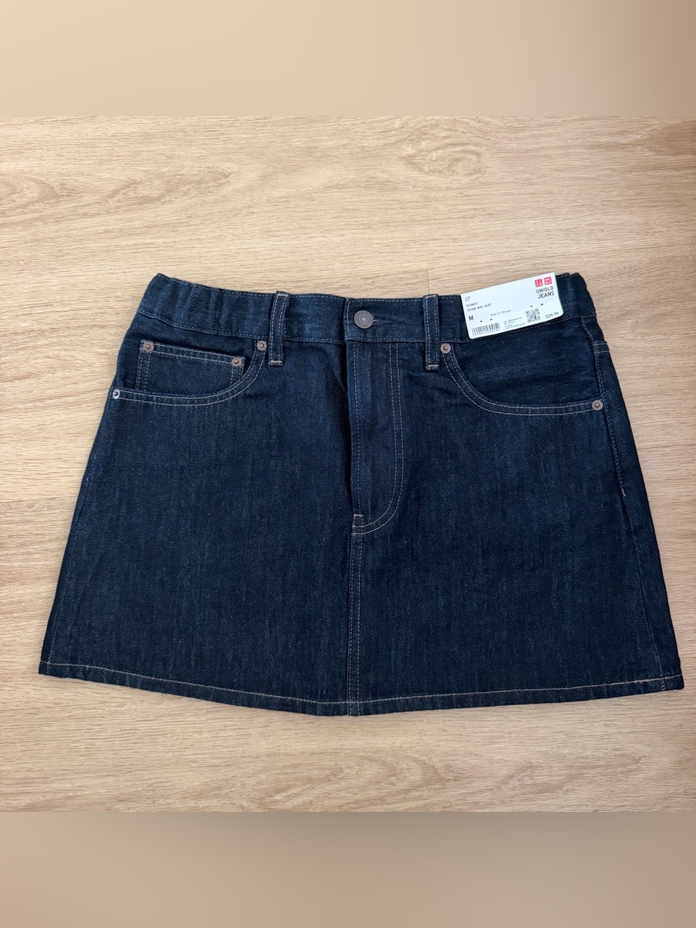 Uniqlo denim skirt